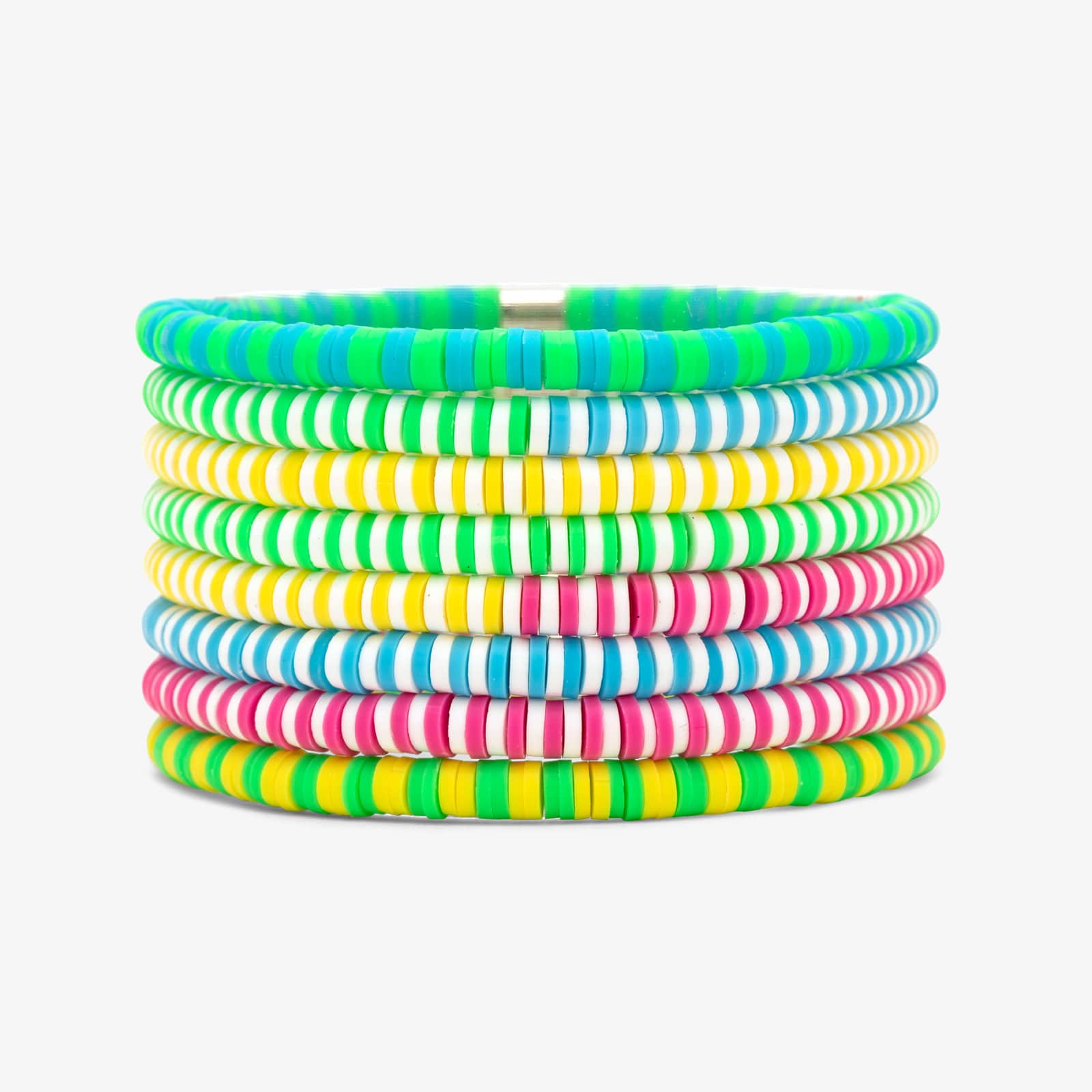 Neon Daze Stretch Bracelet Set of