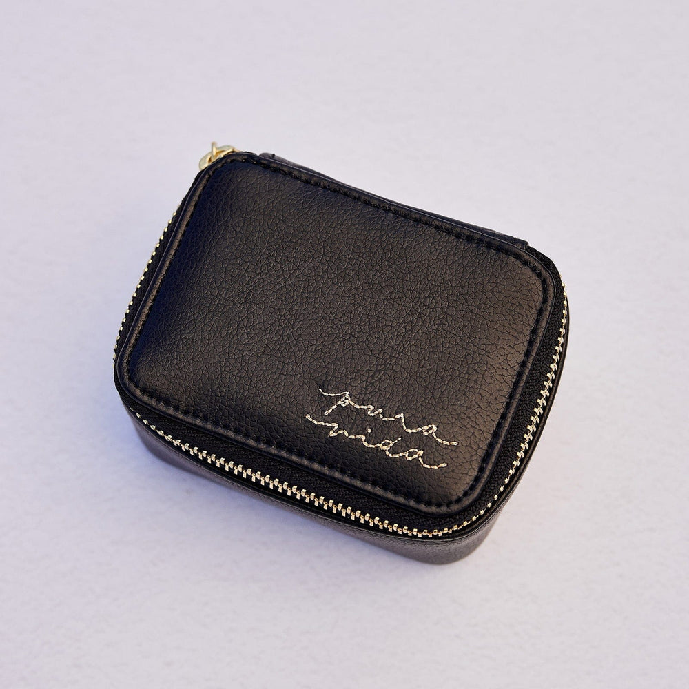 Mini Faux Leather Jewelry Case 1