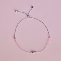 Boarding for Breast Cancer Slider Bracelet Gallery Thumbnail