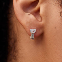Half Moon Stone Earrings Gallery Thumbnail