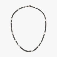Men's Faceted Pyrite Bead Necklace Gallery Thumbnail