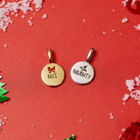 Harper Double Sided Naughty or Nice Charm Gallery Thumbnail