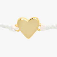 Engravable Heart Charm Bracelet
