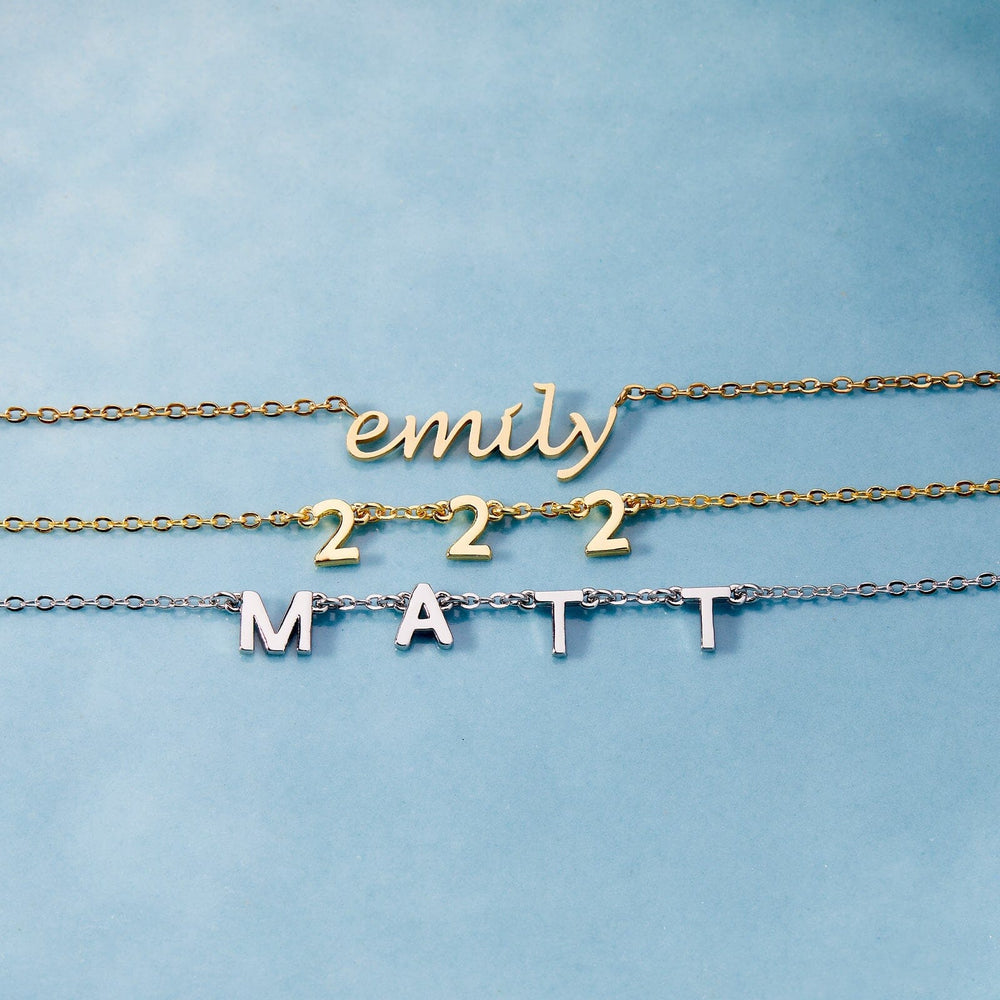 Name Charm Necklace 6