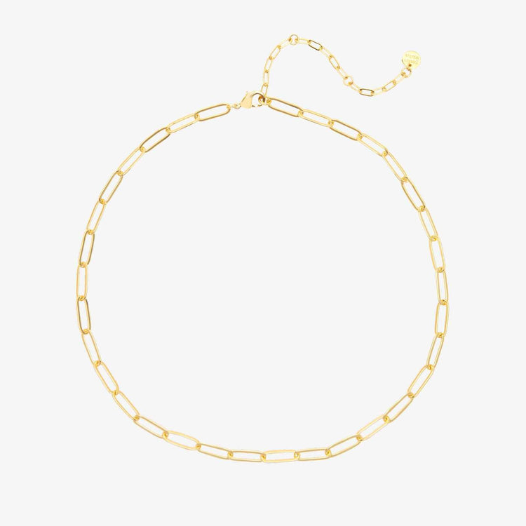 Harper Statement Paperclip Chain Necklace