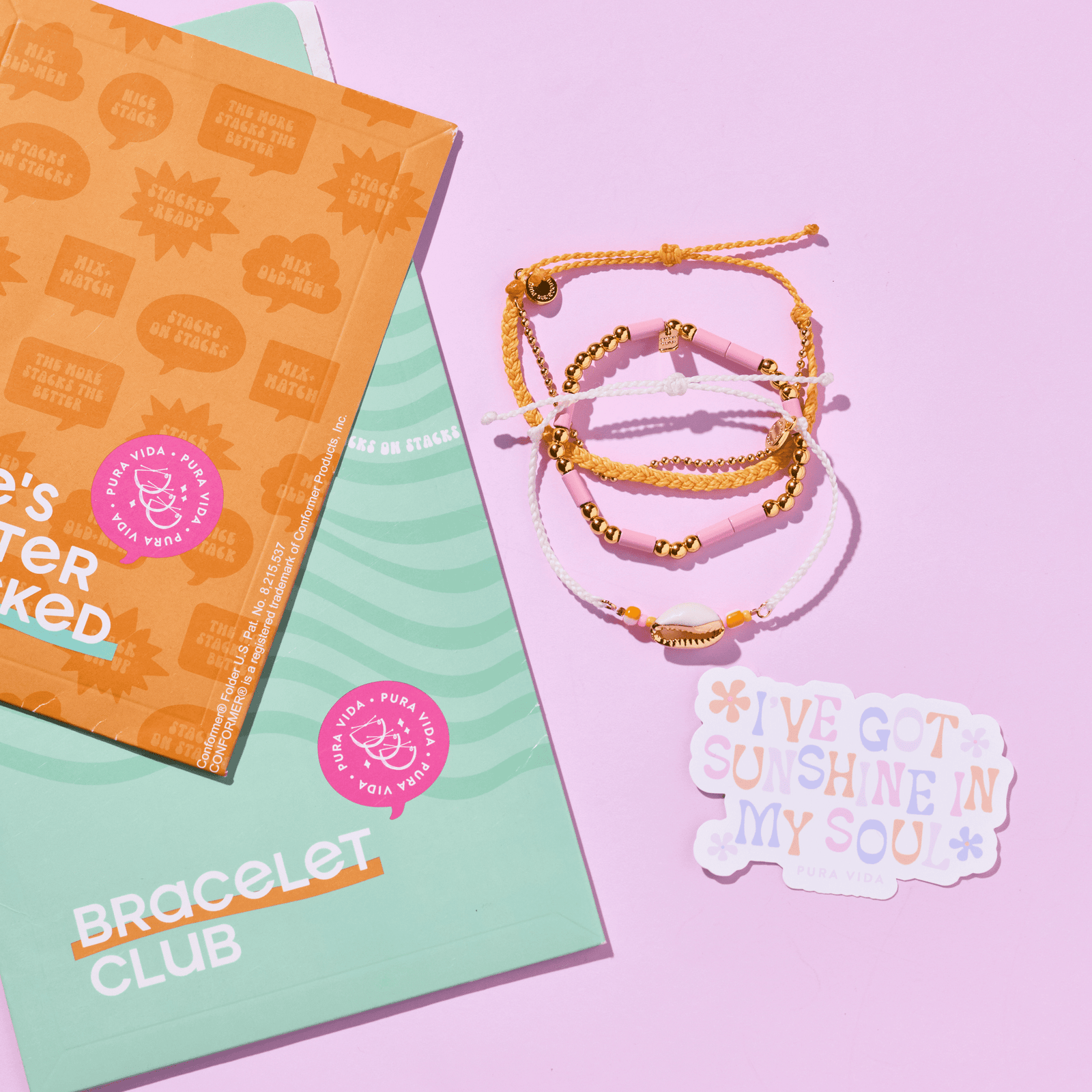 Pura Vida Monthly Rebillable Bracelet Subscription