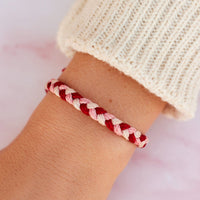 Blood Saves Lives Braided Bracelet Gallery Thumbnail