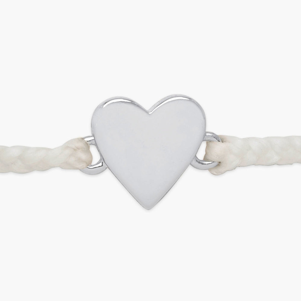 Engravable Heart Charm Bracelet 8