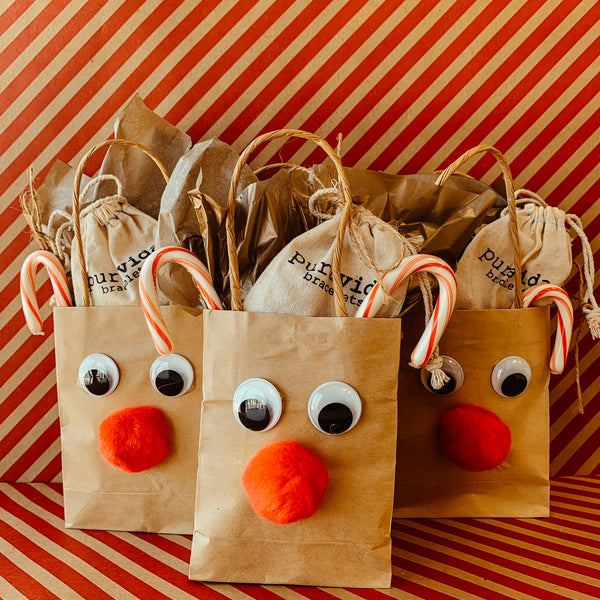 DIY Reindeer Gift Bags