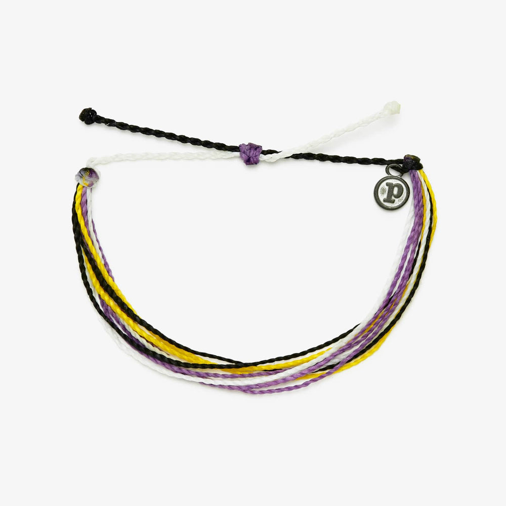 Non-Binary pride bracelet/Pride Bracelet/Pride Jewelry/Kandi Bracelet