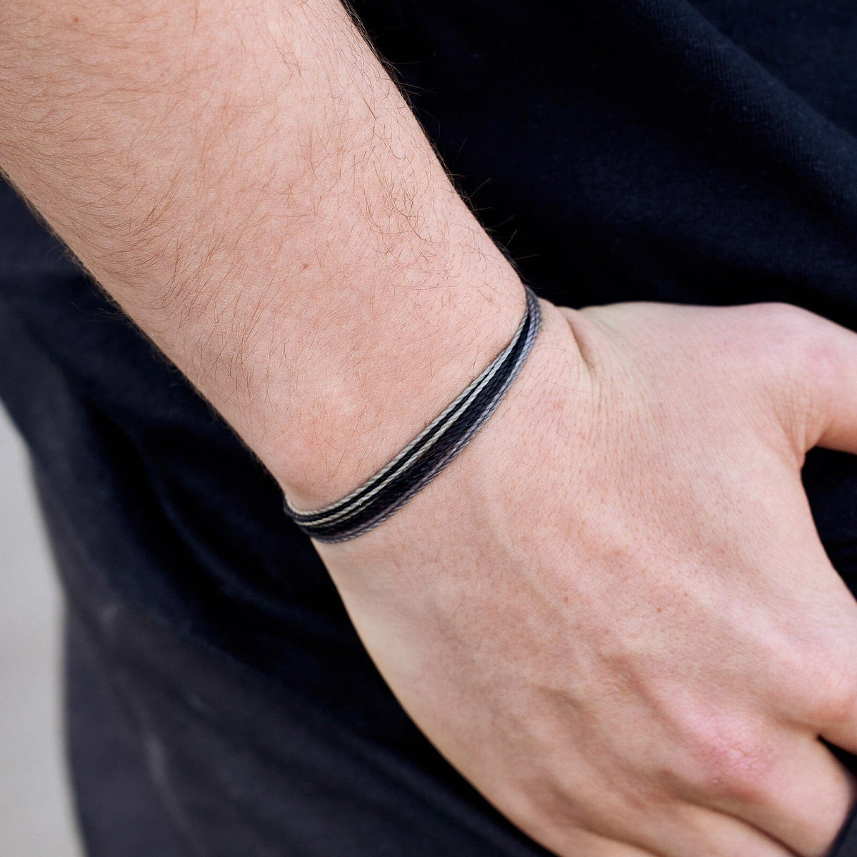Bracelet Acier Inoxydable Onyx 19 Cm O4 5 Mm 606312 main image 1