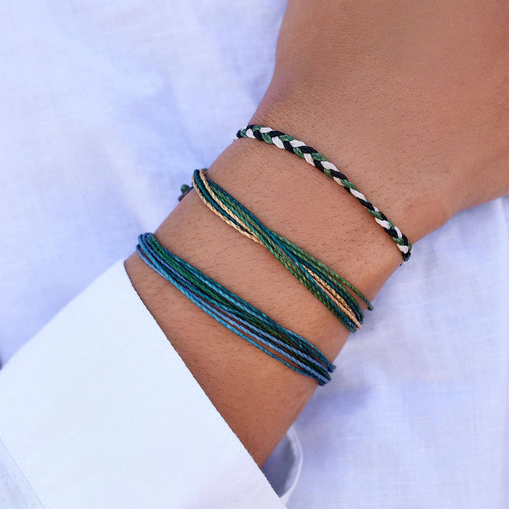 Bracelet - DREAM, BELIEVE, LOVE - KAKI ET MARRON - Simili, Cuir Bracelet - DREAM, BELIEVE, LOVE - KAKI ET MARRON - Simili, Cuir