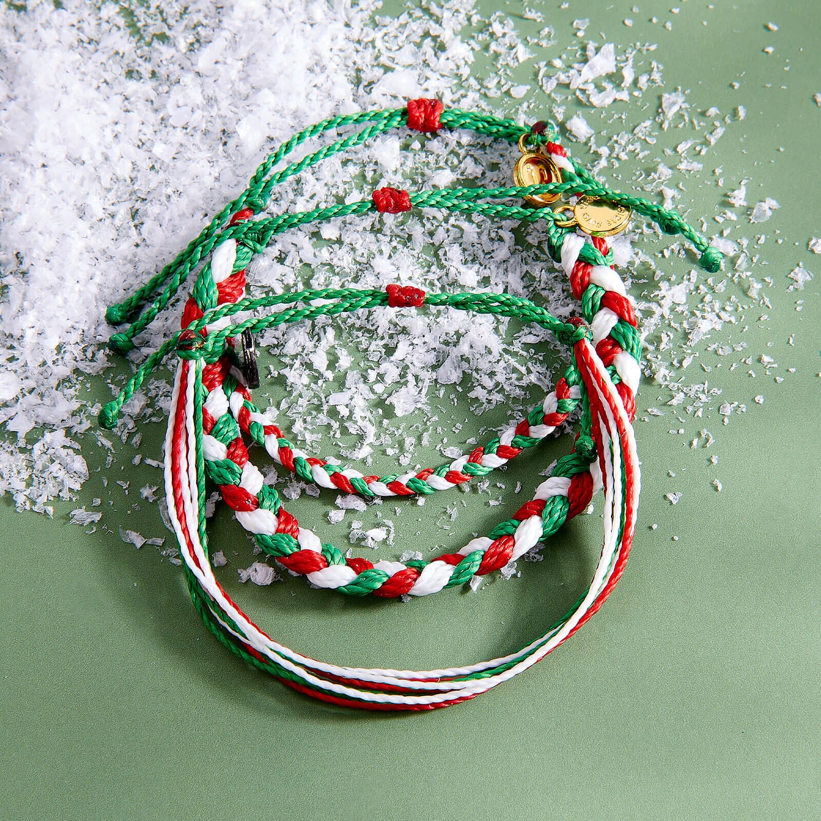 Under the Mistletoe Mini Braided Bracelet Under the Mistletoe Mini Braided Bracelet