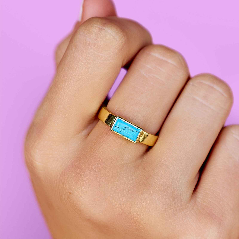 Tulum Turquoise Ring 2