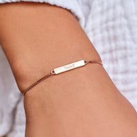 Engravable Double-Sided Bar Bracelet Gallery Thumbnail