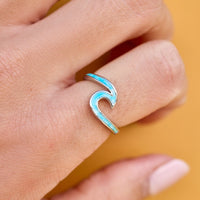 Tie Dye Wave Ring Gallery Thumbnail