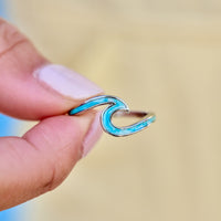 Tie Dye Wave Ring Gallery Thumbnail