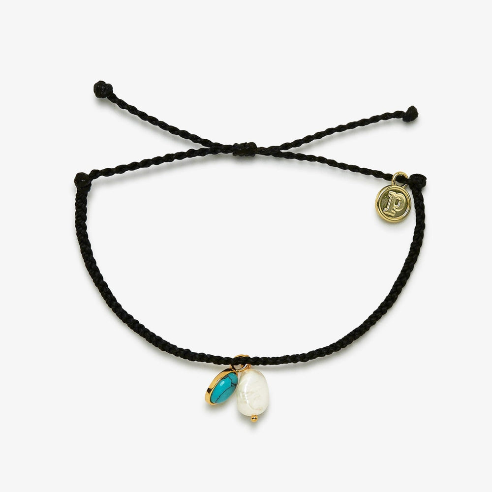 Pearl & Turquoise Charm Bracelet 2