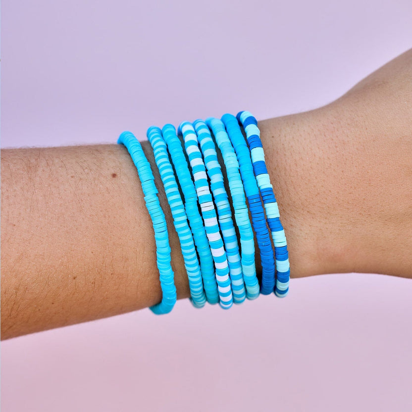 Baby Blue Gio Stretch Bracelet