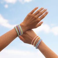 Vacation Vibes Bright Stretch Bracelet Set of 8 Gallery Thumbnail