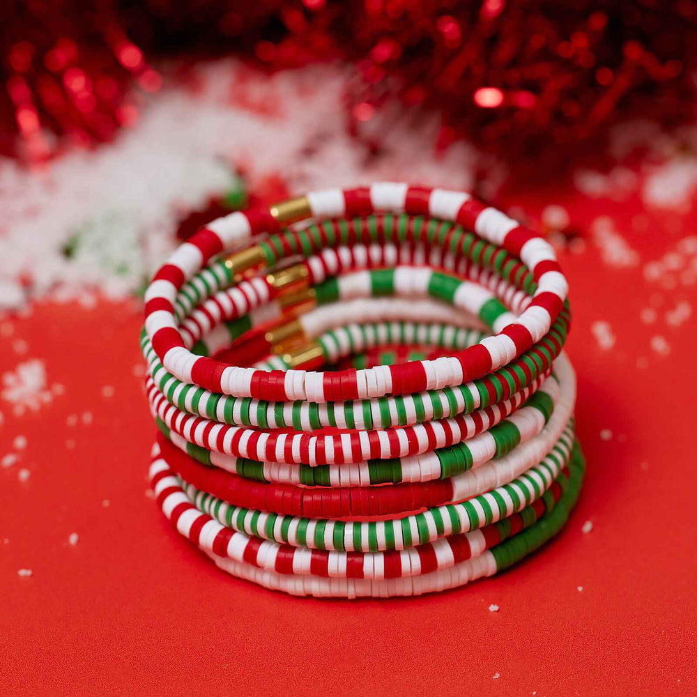 Snowman Christmas Bracelet | Hand Painted Charm Bracelets - KIS Jewelry