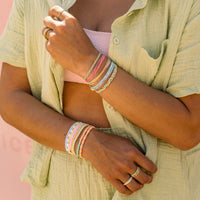 Sunset Beach Stretch Bracelet Set of 8 Gallery Thumbnail