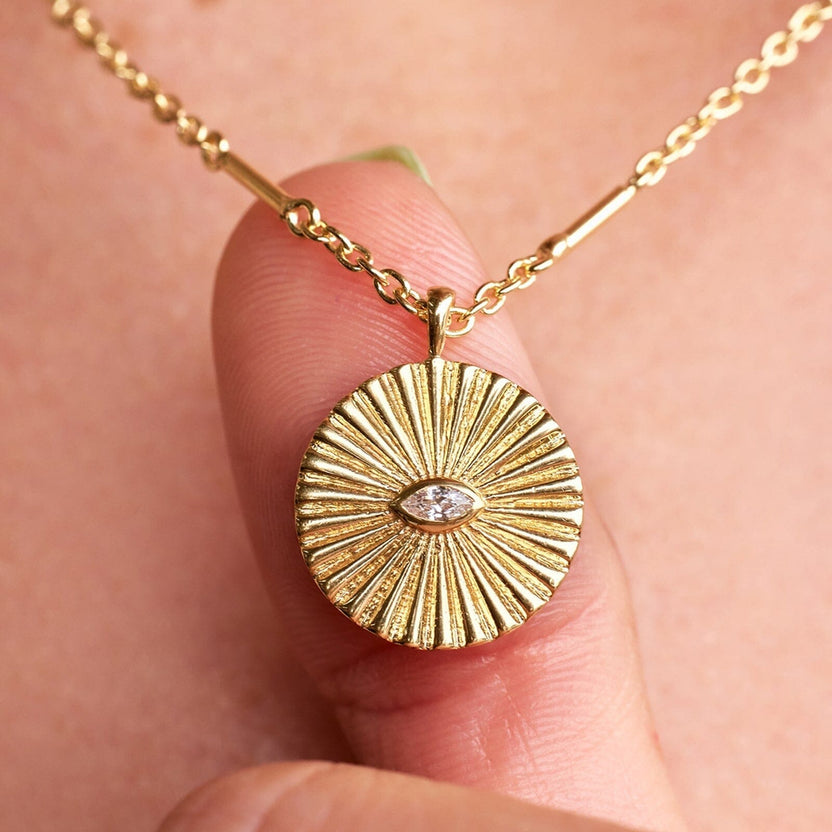 LuxeGuardian Eye Necklace