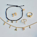 Mystics Mixed Gold Charm Bracelet