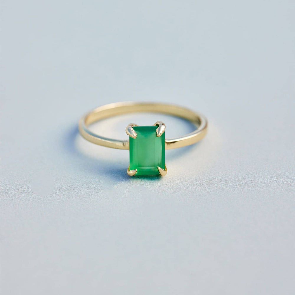 Emerald Statement Ring 2