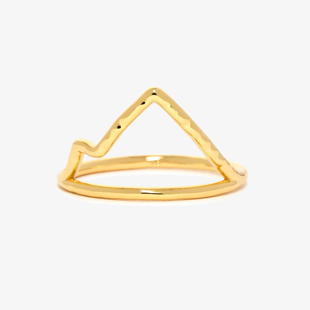 Outdoorsy Gals Mountain Statement Ring 7