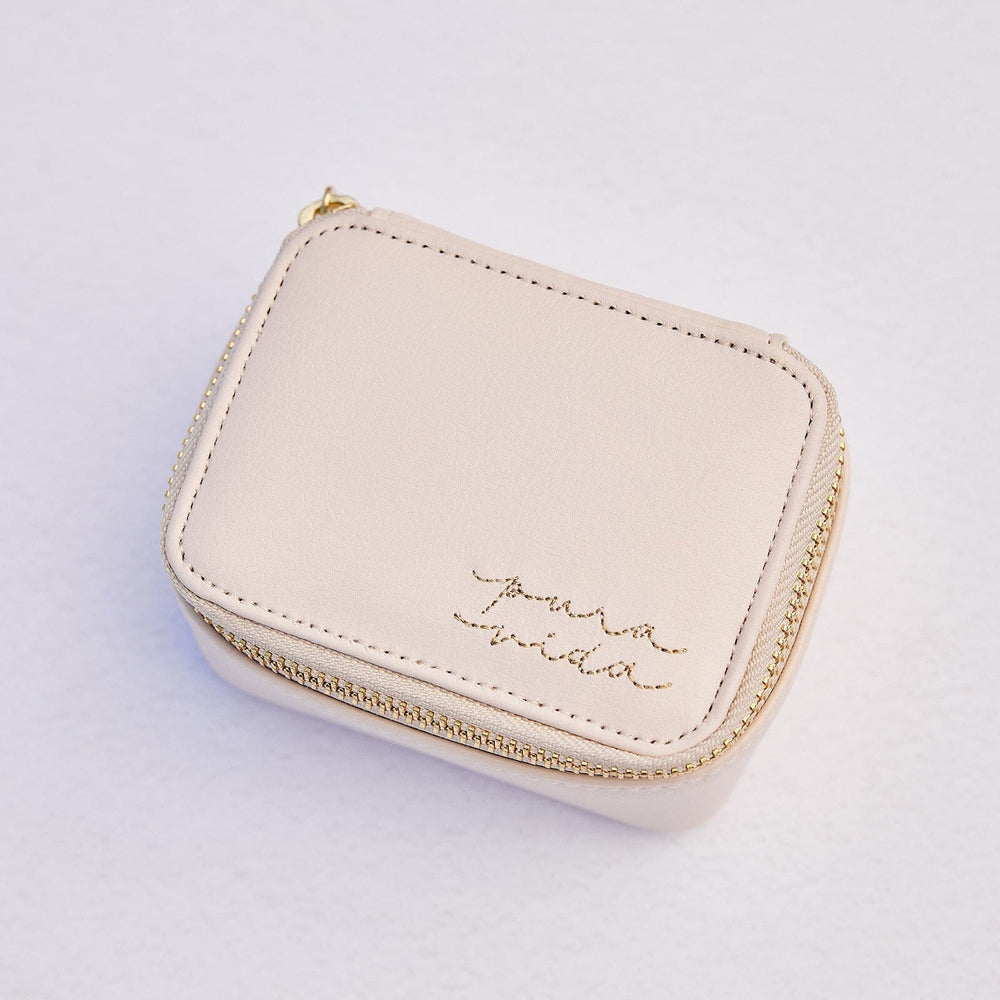 Mini Faux Leather Jewelry Case 7