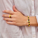 Hufflepuff™ Tile Bead Stretch Bracelet