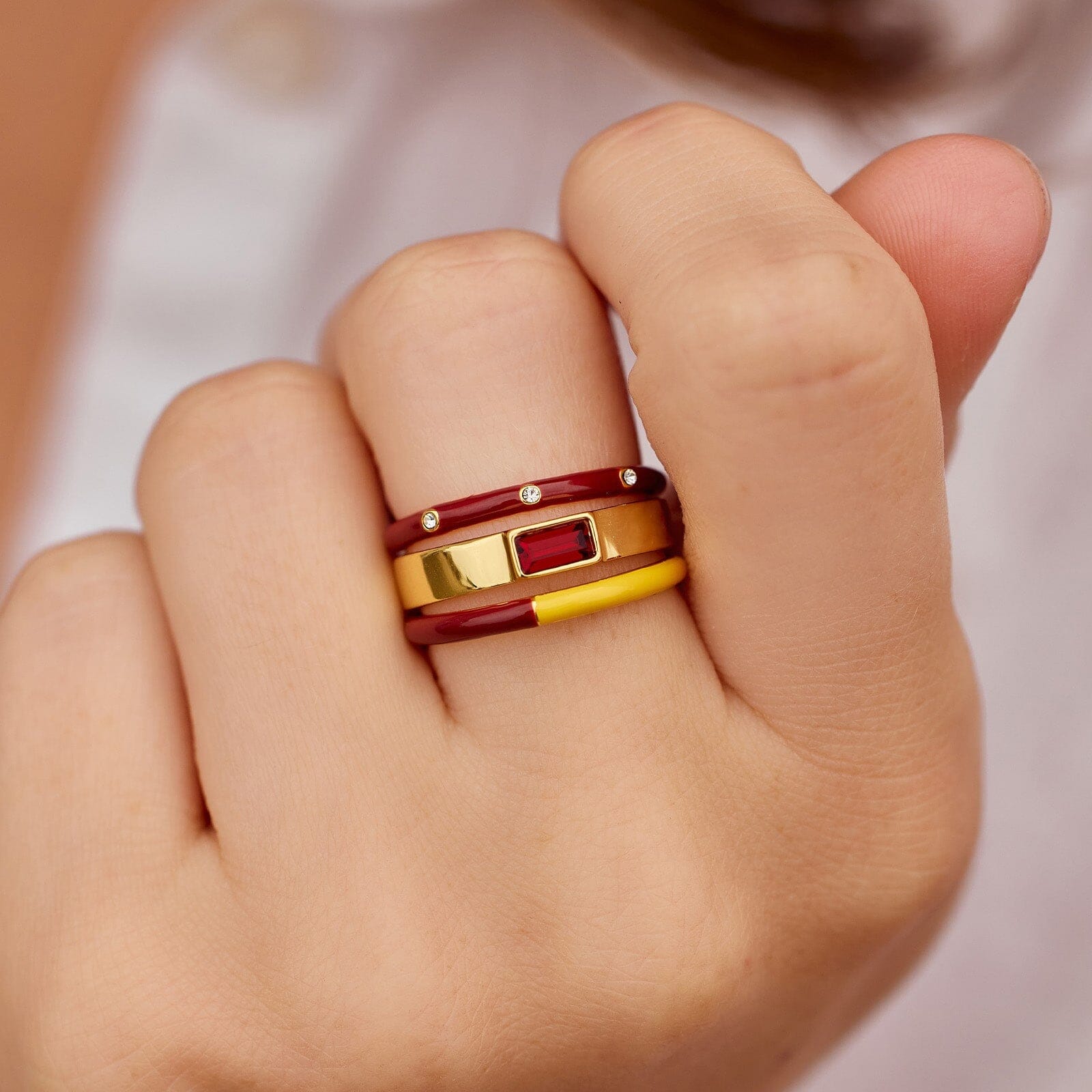 Gryffindor™ 3 Ring Stack