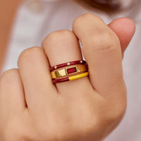 Gryffindor™ 3 Ring Stack Gallery Thumbnail
