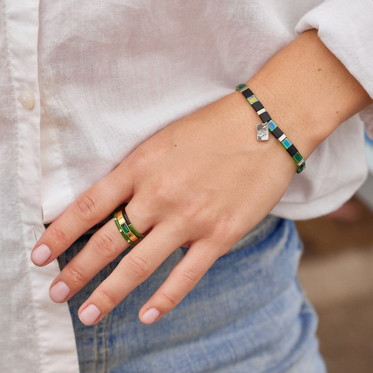 Slytherin™ 3 Ring Stack