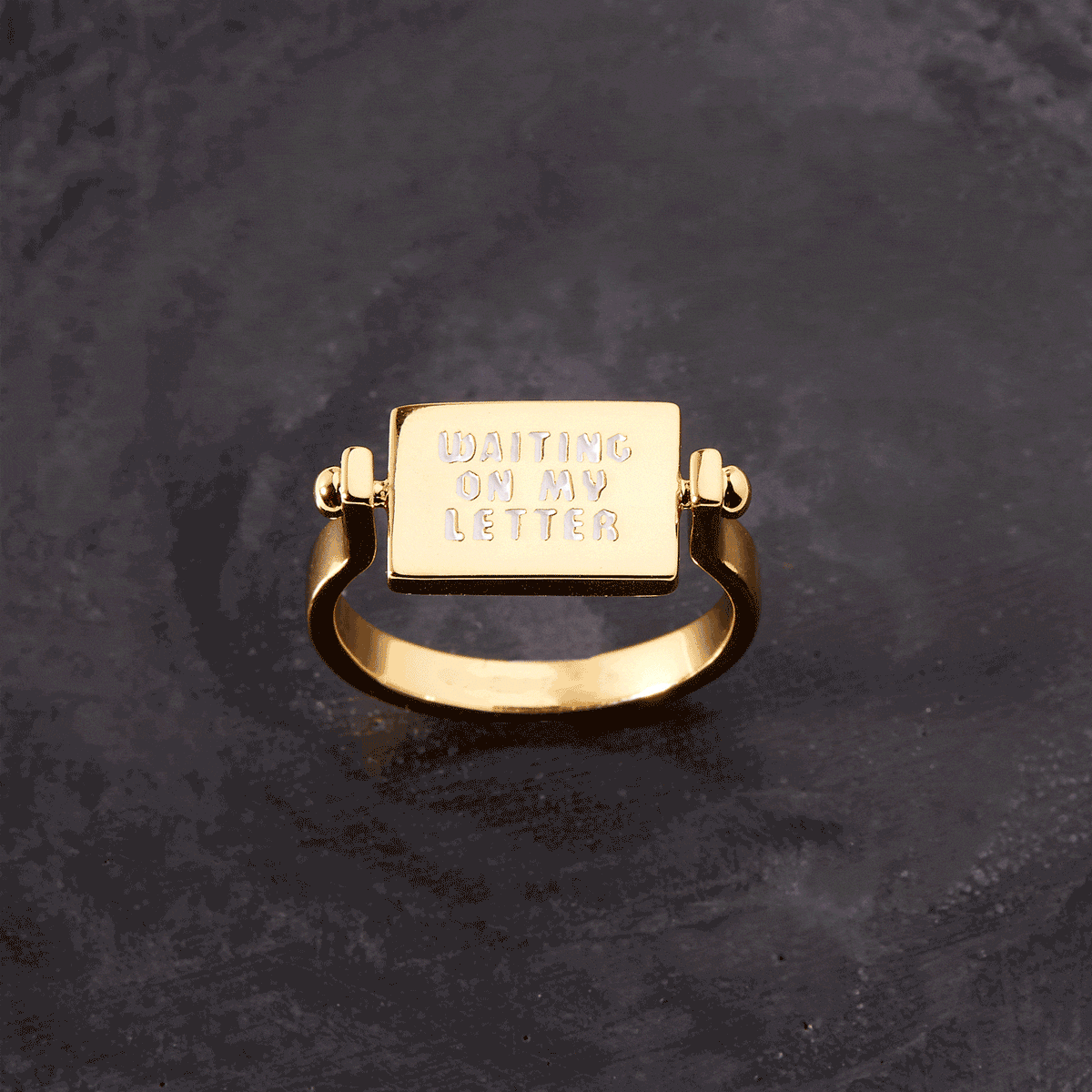 Hogwarts™ Letter Flip Ring