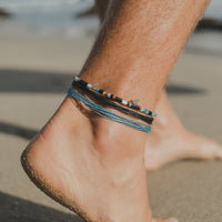 Men's Alpine Blue Anklet Gallery Thumbnail