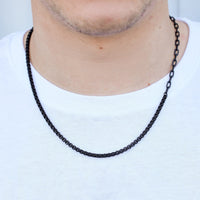 Men's Rolo Chain Necklace Gallery Thumbnail