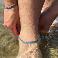 Men's Alpine Blue Anklet Gallery Thumbnail