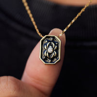 Black Widow Double Sided Pendant Gallery Thumbnail