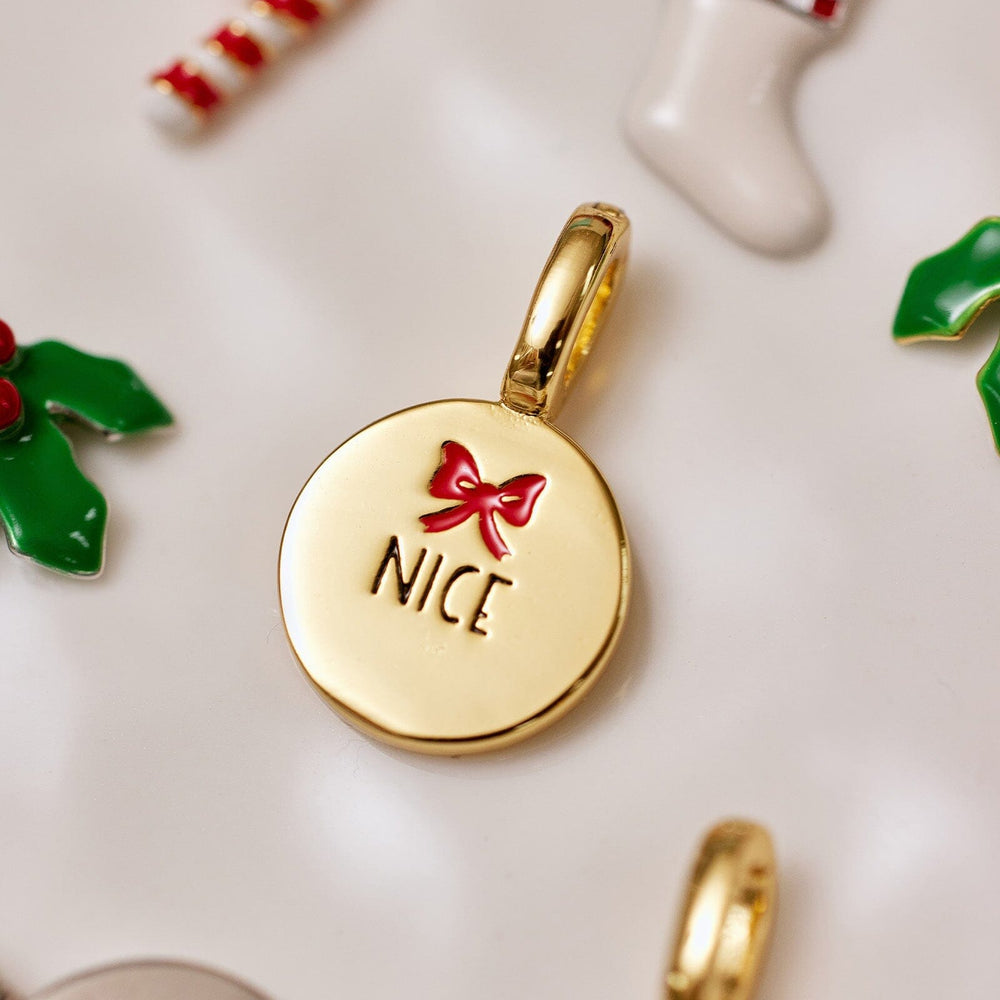 Harper Double Sided Naughty or Nice Charm 2