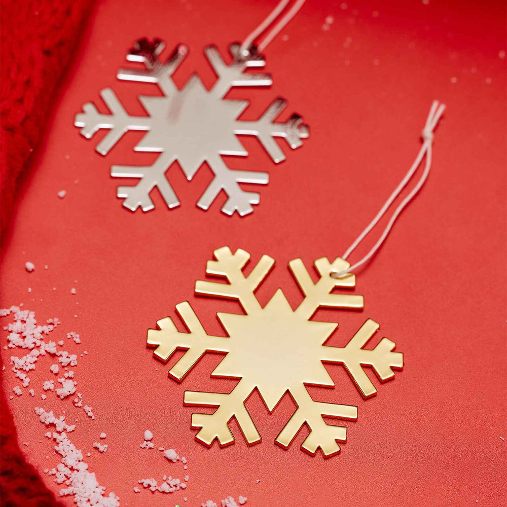 Engravable Snowflake Ornament 10