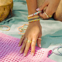 Bright Tides Bead Stretch Bracelet Gallery Thumbnail