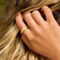 Mental Health Pastel Stripe Fidget Ring Gallery Thumbnail