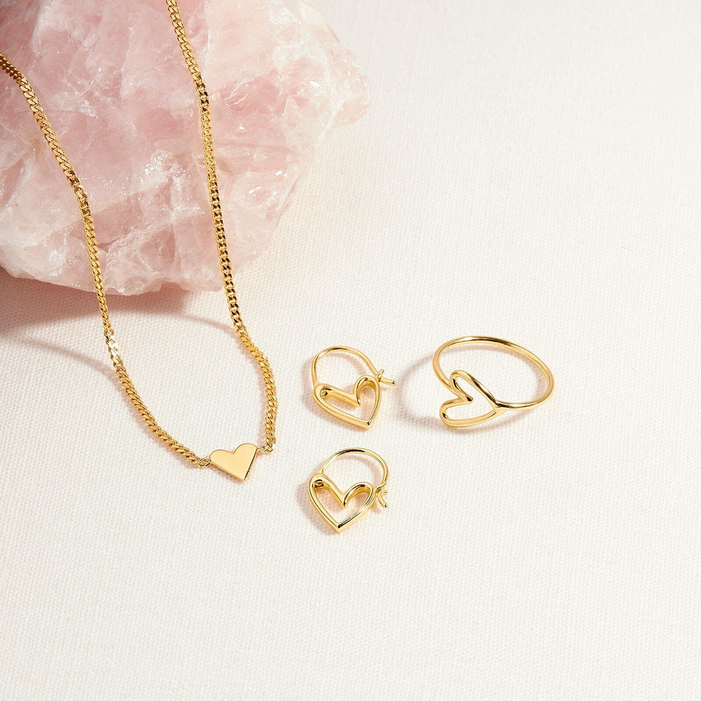 Delicate Heart Ring 5