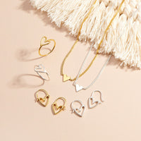 Delicate Heart Ring Gallery Thumbnail