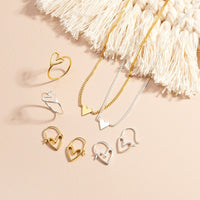 Delicate Heart Ring Gallery Thumbnail
