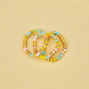 Sunset Beach Stretch Ring Set of 3