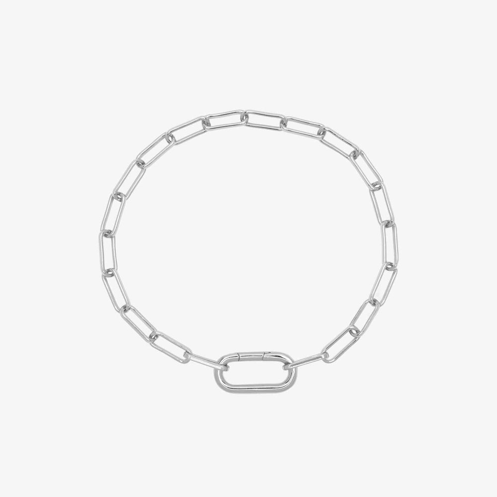 Harper Oval Charm Chain Bracelet 2