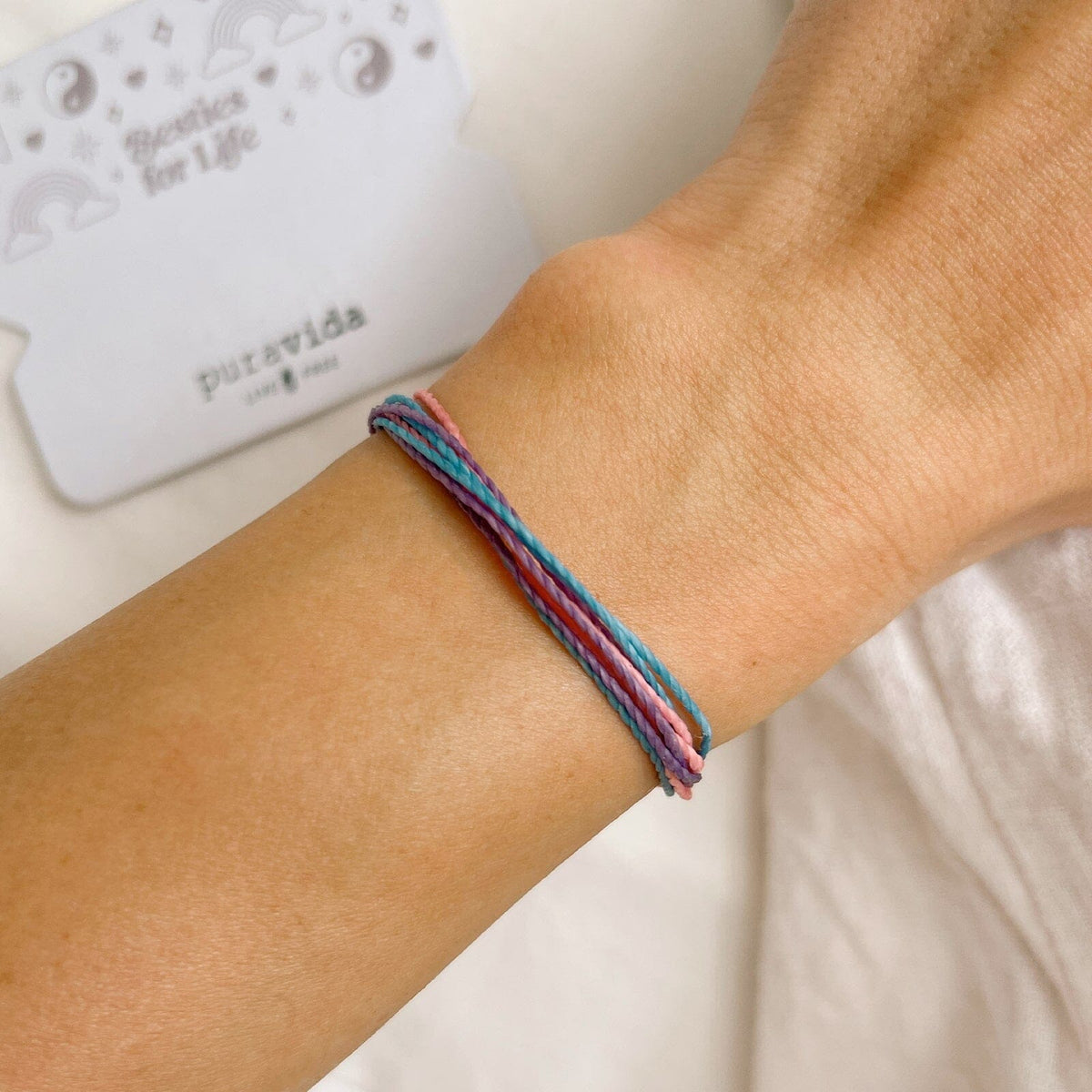 Besties for Life Bracelet Card